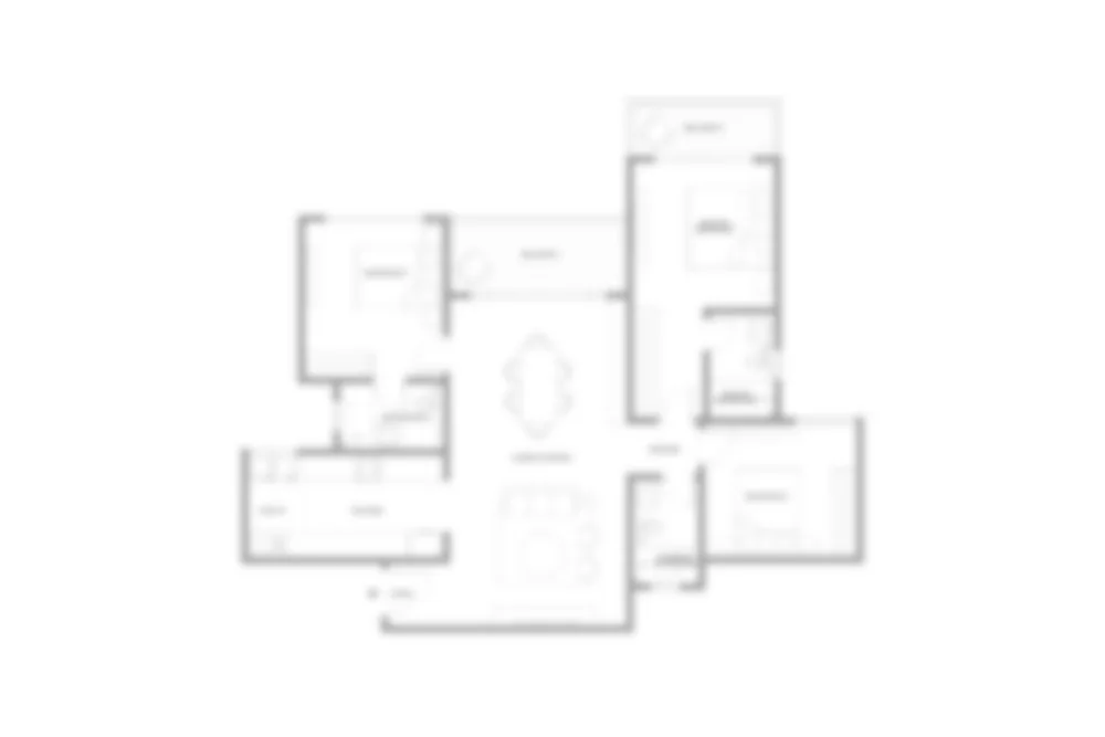 3 BHK Floor Plan
